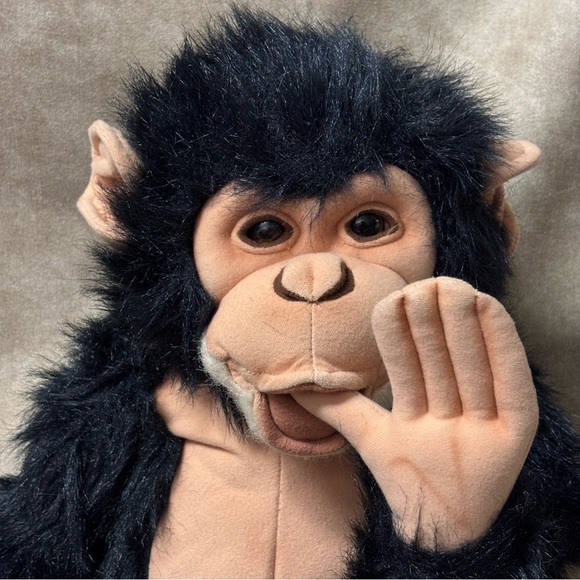 Vintage Discovery Channel Chimpanzee Large Plush Rare Explore Your World - Picture 4 of 9